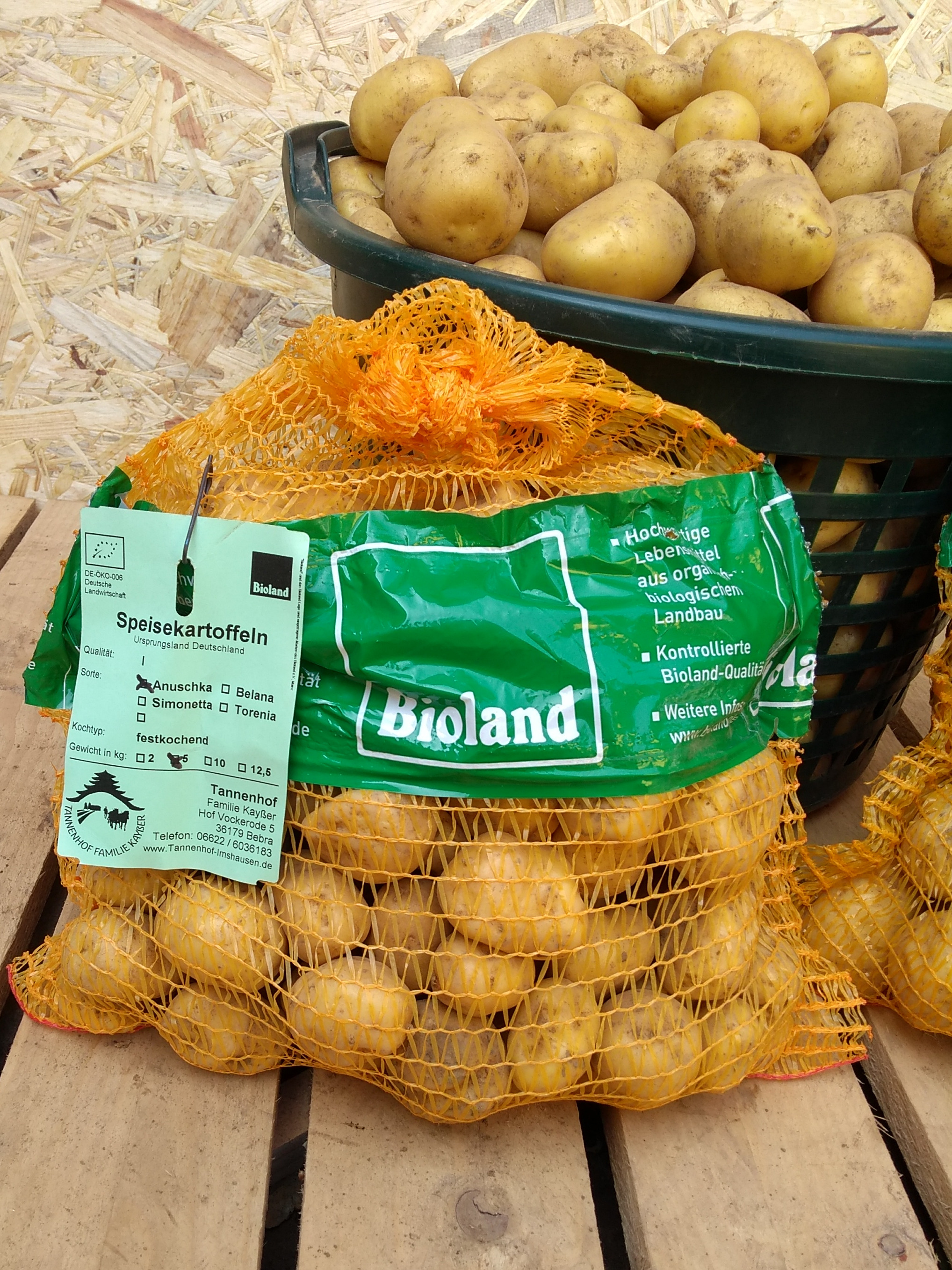 5 Kg Kartoffeln Belana Angebot bei Wreesmann